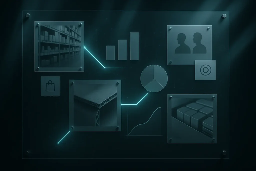 20250917 1008 modern glass moodboard simple compose